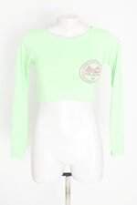 top de biquíni feminino verde com silk