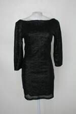 Vestido de Festa just be (renner) feminino preto com Paetê