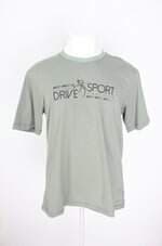camiseta esportiva drive masculina verde