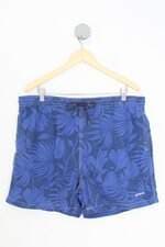 bermuda Richards masculina estampada com com forro e cós com elástico