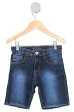 bermuda jeans Guess kids azul