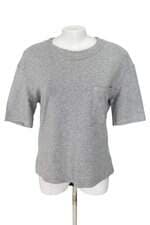 blusa Shoulder feminina cinza