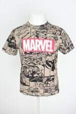 camiseta marvel masculina estampada com silk