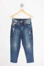 calça jeans pollice office feminina azul