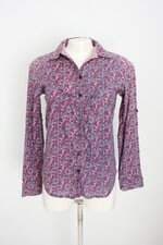 camisa clock house feminina floral