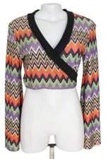 blusa cropped Lança Perfume feminina estampada