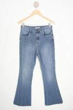 calça jeans dzarm feminina azul