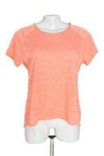blusa esportiva Adidas feminina laranja