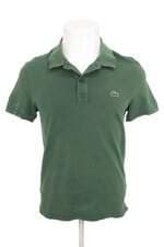 camisa polo Lacoste masculina verde com bordado
