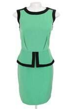 vestido shelby & palmer feminino bicolor com sobreposição