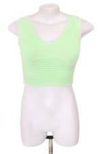 blusa cropped feminina verde