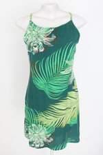 vestido feminino estampado com forro