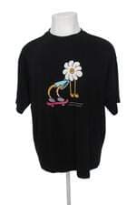 Camiseta Baw Clothing preta com silk