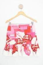 saia isolda feminina floral com forro