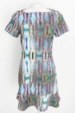 vestido linda de morrer feminino estampado com peplum