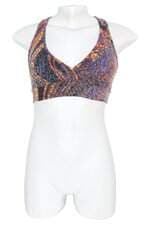 top esportivo feminino estampado