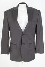 blazer masculino vila romana cinza com forro