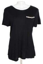 blusa C&A feminina preta com aplique