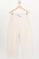 calça de sarja Baw Clothing feminina bege