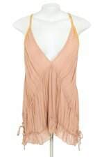 blusa Animale feminina bege com forro