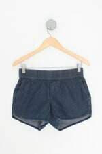 shorts jeans clock house feminino azul