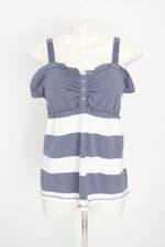 blusa de pijama bbz feminina bicolor com franzido