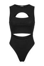 body Lança Perfume feminino preto