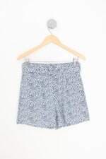 shorts cortelle feminino estampado com cinto
