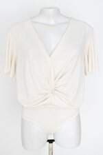 body zara feminino off white