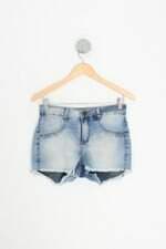 shorts jeans grobe feminino azul