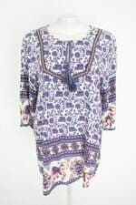 bata feminina estampada