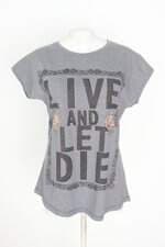 blusa Oh, Boy feminina cinza com aplique