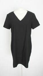 vestido brasil em gotas feminino preto com forro