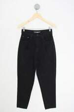 calça de sarja Blue Steel feminina preta