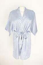 vestido any any feminino estampado com faixa na cintura e sobreposição