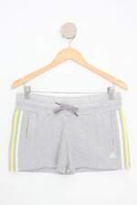 shorts de academia adidas feminino cinza