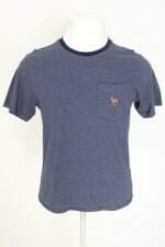 camiseta u.s polo masculina azul