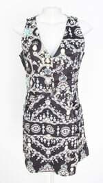 vestido holin stone feminino estampado com forro