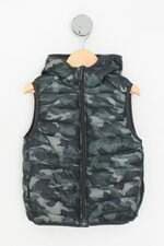 colete zara kids estampado 
