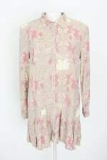 vestido hering feminino estampado com pregas