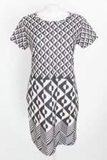vestido zipper zipper feminino estampado