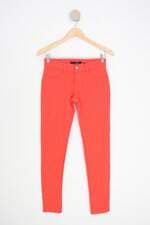 calça de tecido alpelo feminina coral