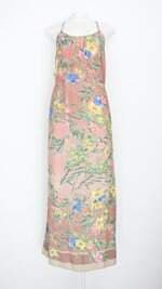 vestido alpelo feminino estampado com meio forro