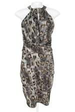 vestido chiclé feminino estampado com forro