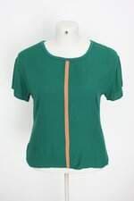 blusa acostamento feminina verde