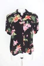 camisa clock house feminina estampada 