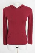 blusa manga longa bella camile  feminina vermelha