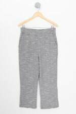 calça de tecido dzarm feminina colorida com cós com elástico