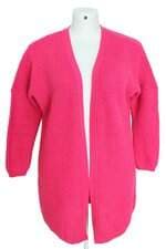 cardigan de tricô Amaro feminino rosa