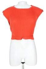 blusa de tricô  maria mano feminina laranja